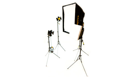Lichtkoffer Dedolight 4-Leuchten-Kit